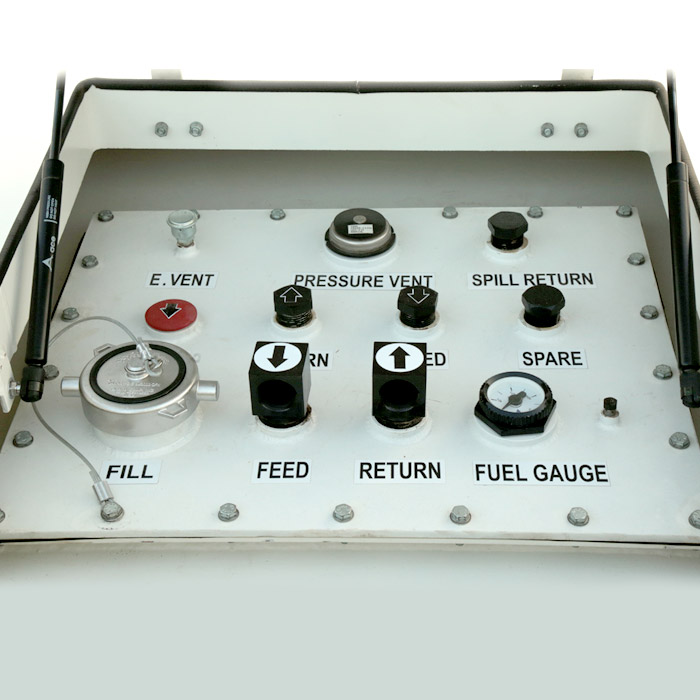 AceCube Control Panel AceCube Versatile Tank control panel with convenient fittings plate and three letterbox openings